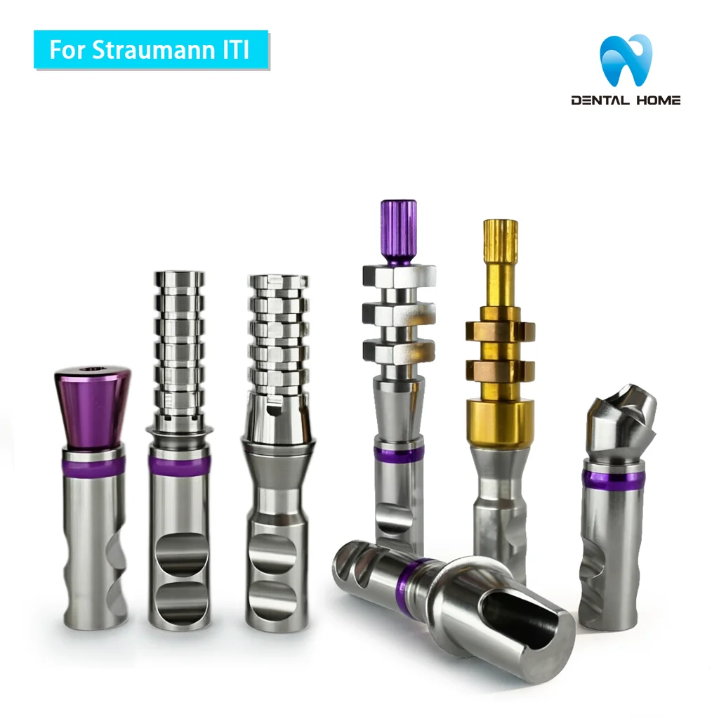 For Straumann ITI Healing Transfer Angled Multi-Unit Straight & Angled Abutment Pick-up Transfer Coping Analog Temp Cylinder RC