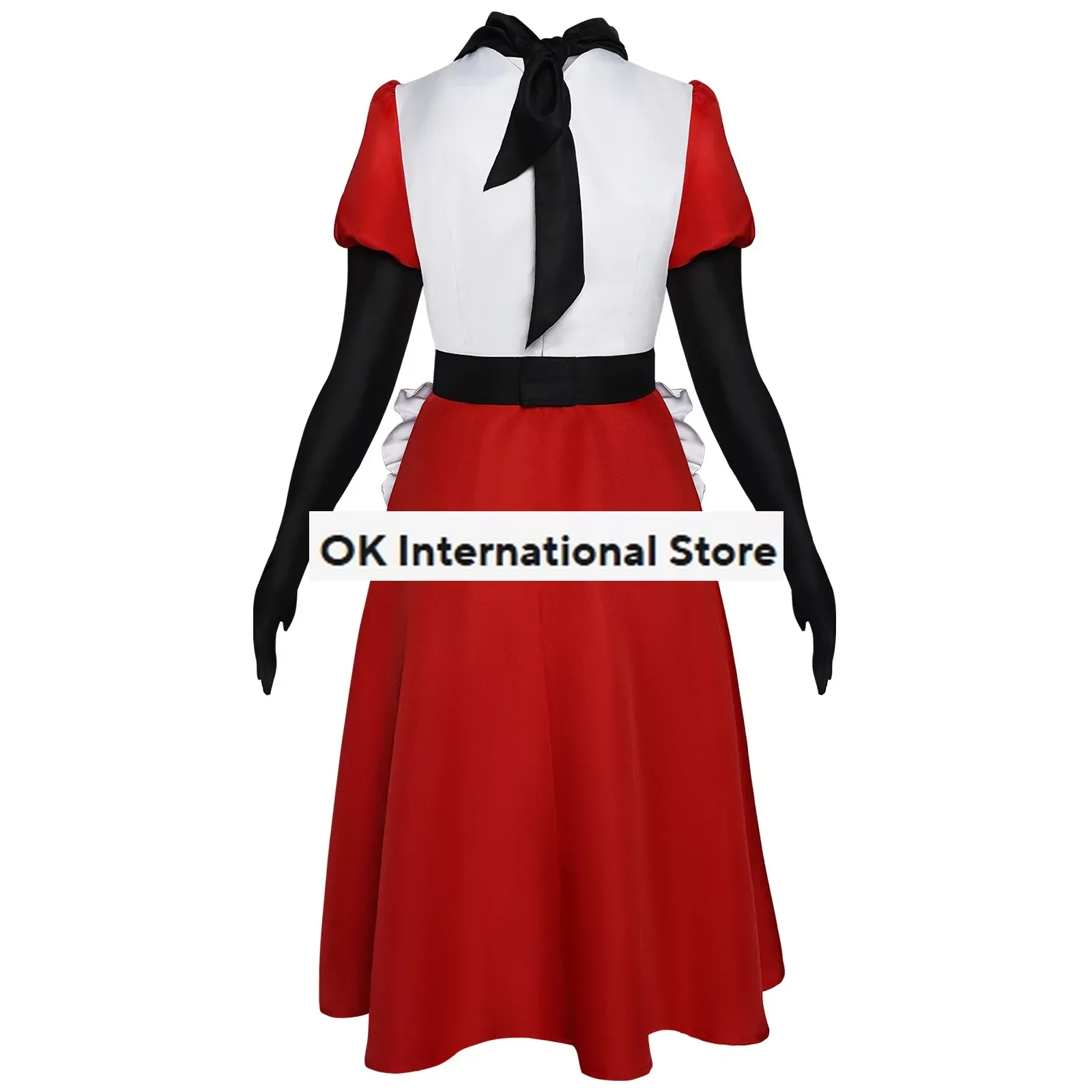 Anime Hazbin Niffty Cosplay Costume pour femme, vêtements de jeu de rôle SAFMaid, uniforme d'hôtel, Halloween, fête de carnaval, robe mignonne imbibée