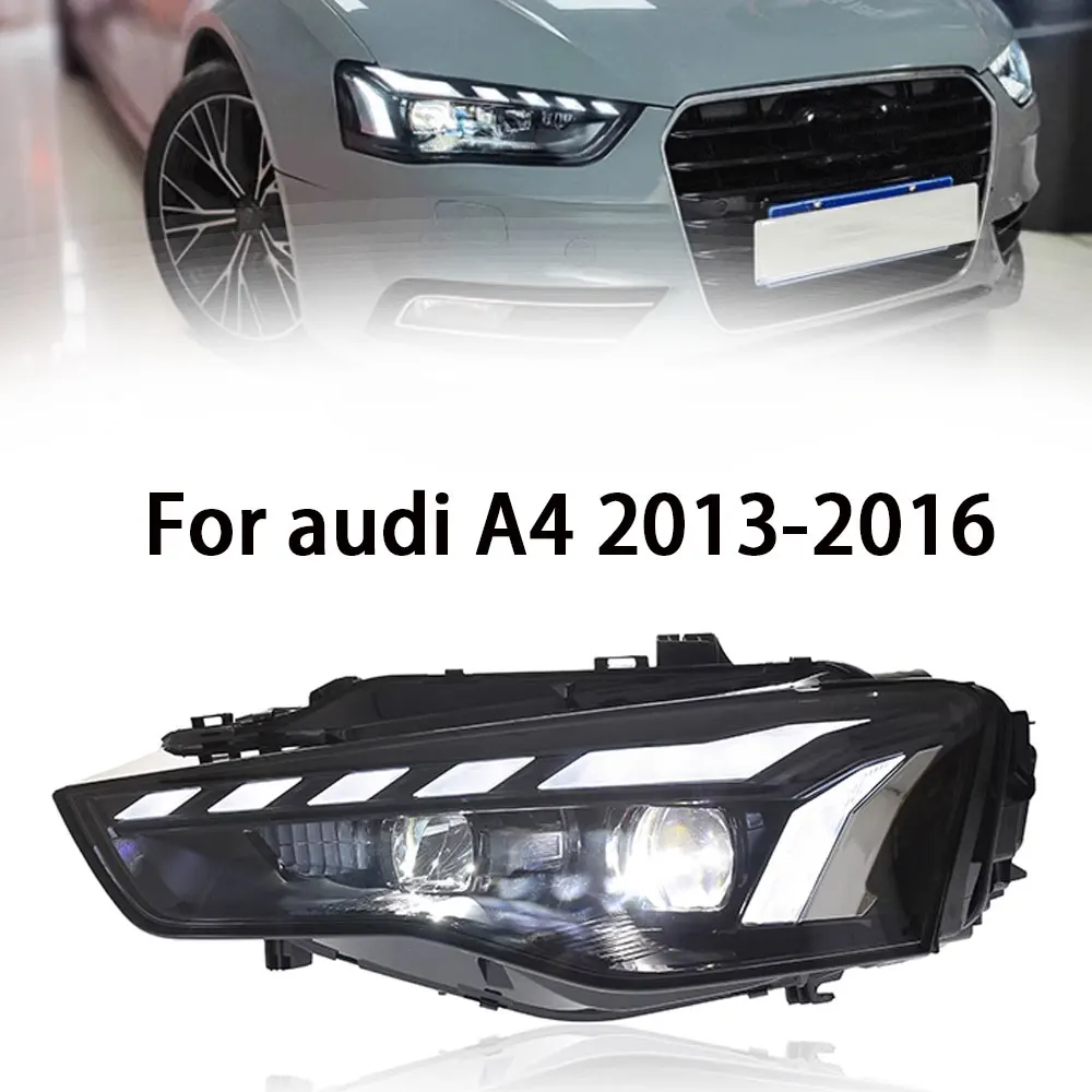 

Car Led HeadLight for Audi A5 A5L LED Headlight 2013 2014 2015 2016 Headlights A5 DRL Turn Signal High Beam Angel Eye Projector