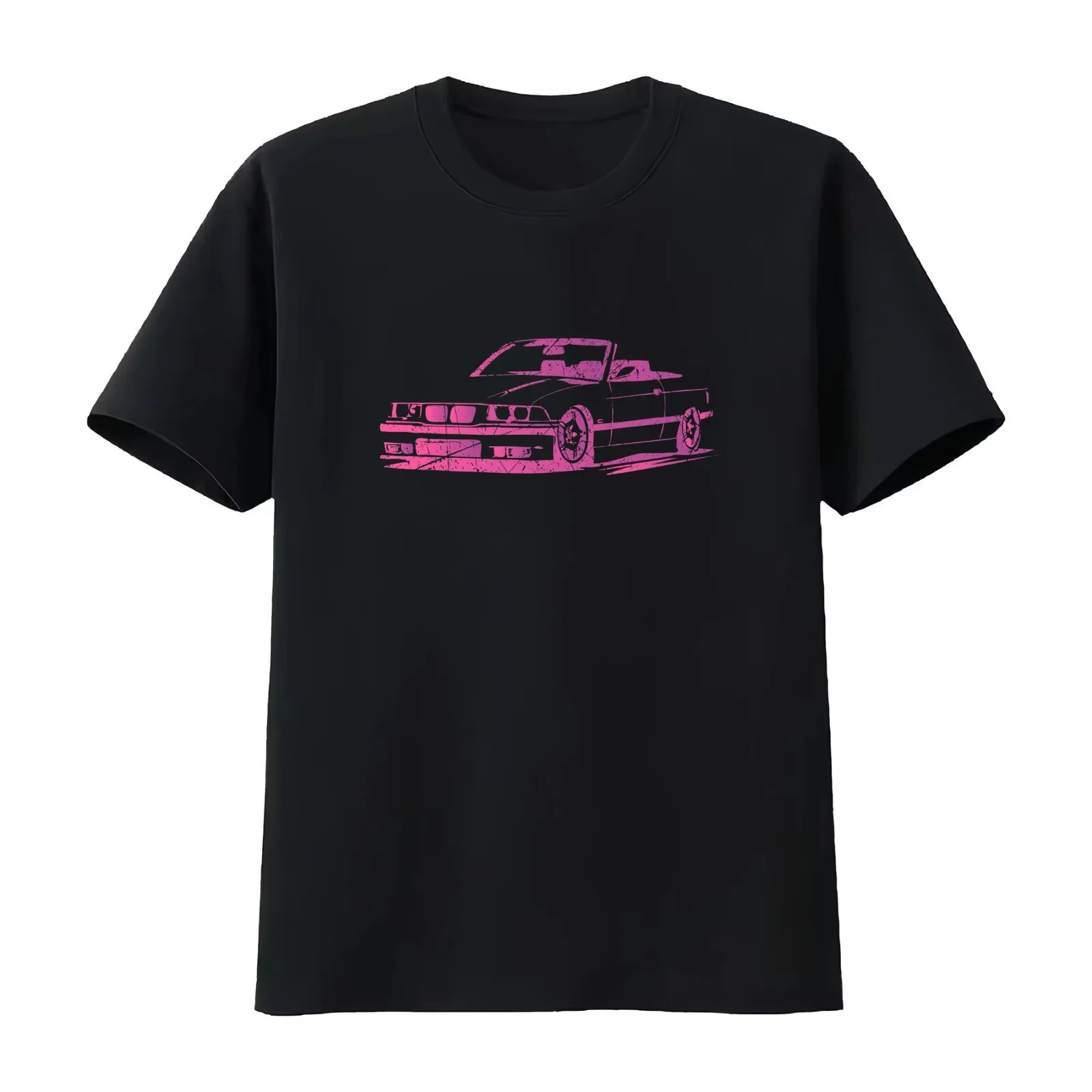 E36 Convertible Shirt Gift T-Shirt Summer Casual Cotton Tee Oversized Streetwear Tops Vintage Graphic Print Unisex Men Women