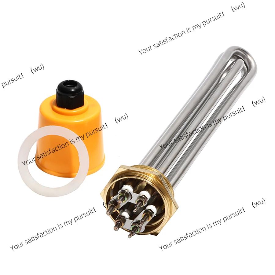 

1 1/2" Copper Thread Immersion Water Heater 220V/380V 3KW/4.5KW/6KW/9KW/12KW 304SUS Electric Heating Tube for Tank