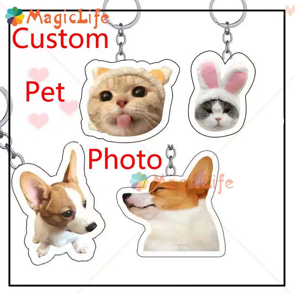 

Pet Accessories Customized Dog Tag Pet Tag Memorial Gift Double Sided Acrylic Dropshipping Puppy Personalized Tags