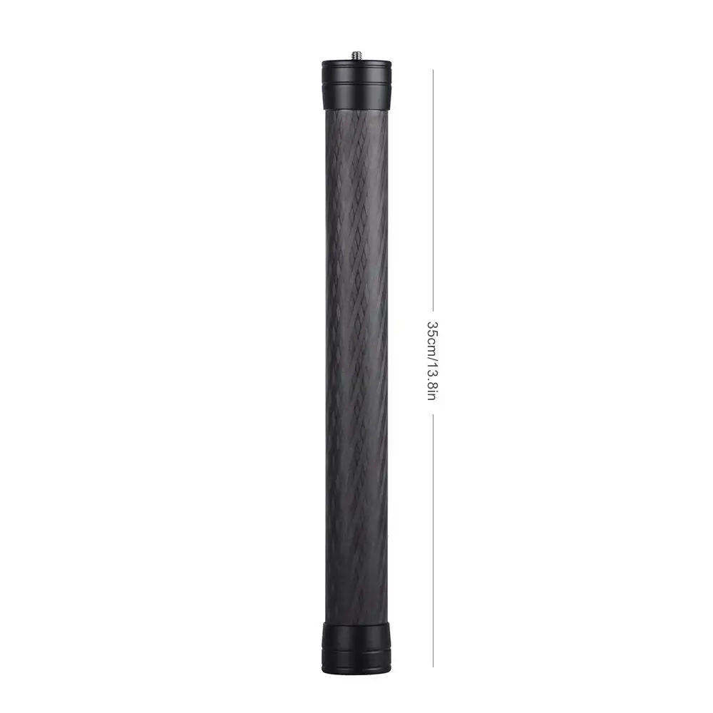 Action Camera Carbon Fiber Extension Pole Stick  1/4\'\' Thread Stabilizer Rod Monopod for DJI Ronin S Moza Air 2 Zhiyun Crane