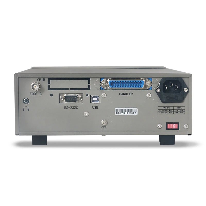 LCR6200A Desktop Kapazität Induktivität Messgerät 12Hz ~ 200kHz Hohe Präzision Digitale LCR Meter Tester Brücke