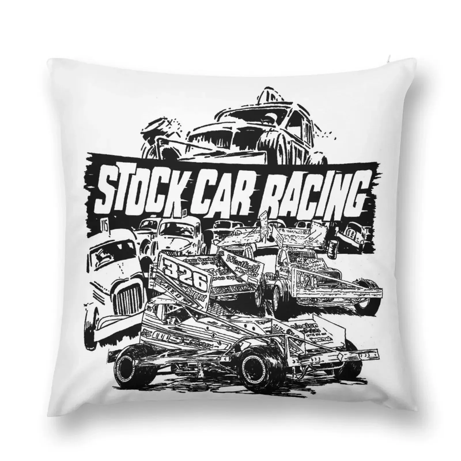 

BriSCA F1 Stock Cars Evolution to Mark Sargent Throw Pillow Christmas Throw Pillows Covers pillows decor home pillow