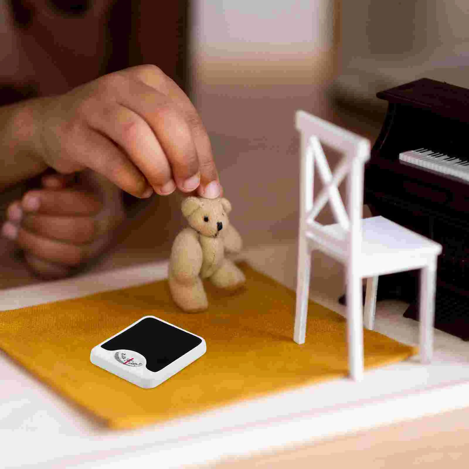 

Dollhouse Miniature Bathroom Scale 1: 12 Scale Mini House Digital Weight Scale Tiny Digital Body Weight Scale For Realistic Mini
