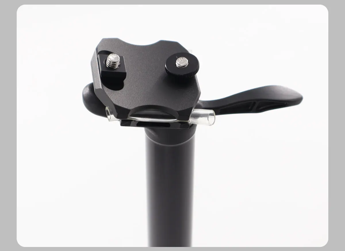TESNO MTB Rennrad-Sattelstütze 30,9/31,6mm Stoßdämpfer-Sattelstütze Manuell Höhenverstellbare Fahrrad-Feder-Sattelstütze – Detail 15