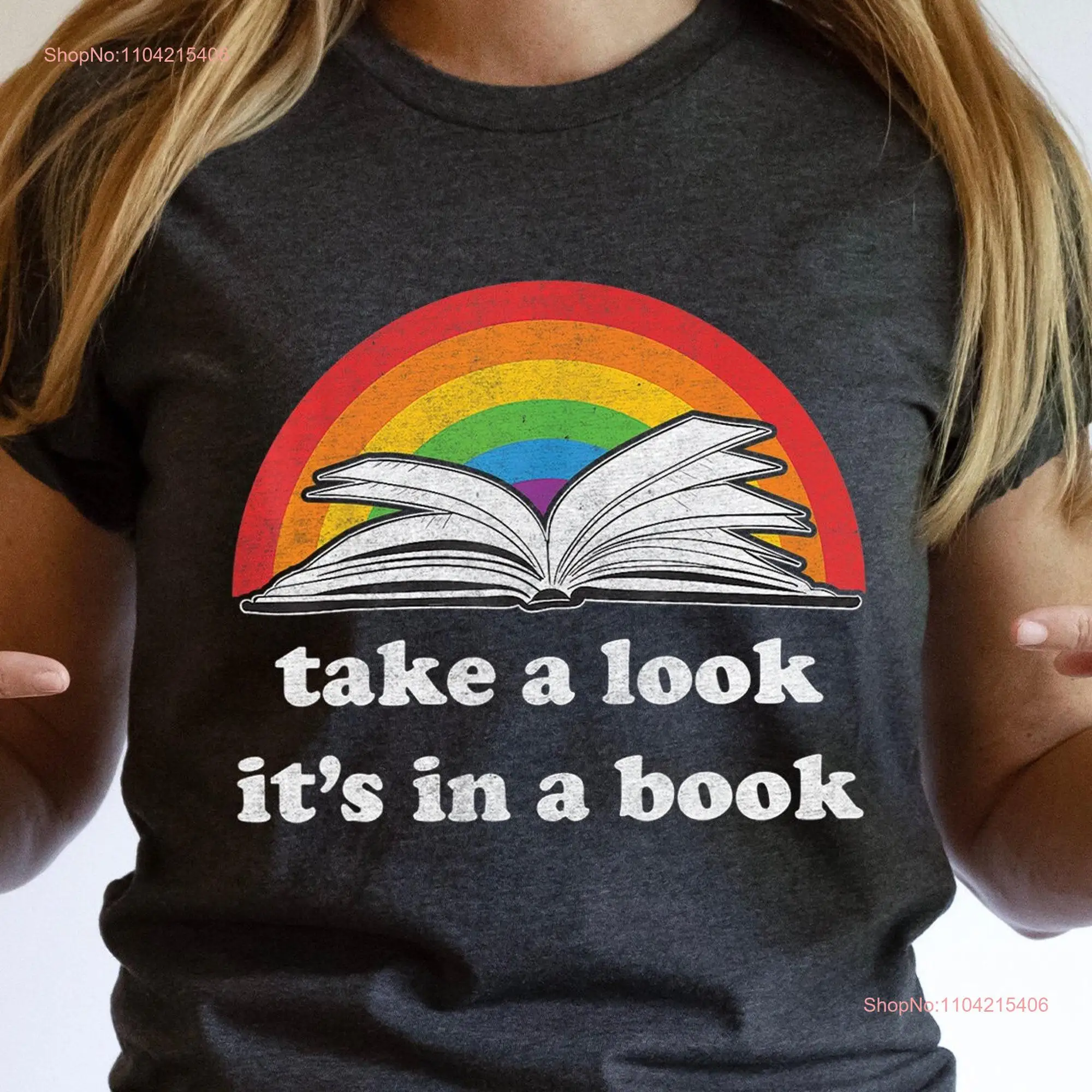 Take A Look T Shirt Definition Nerd Bookish Teacher Librarian Book Library Lover Bookworm long or short sleeves