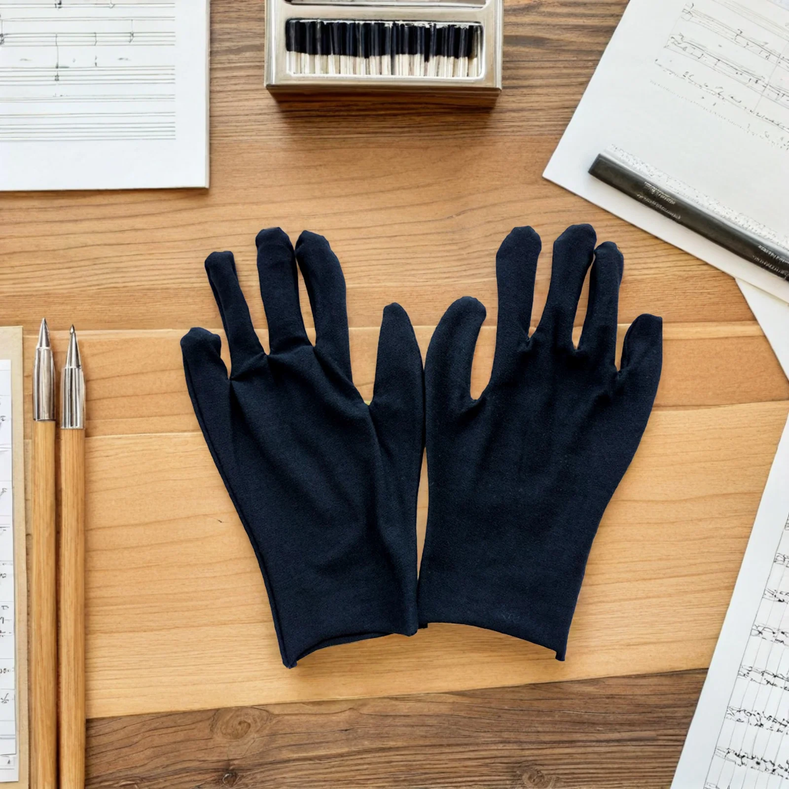 قفازات قطنية سميكة خفيفة الوزن ومقاومة للقطع، قفازات عمل آمنة للرجال والنساء، تستخدم مستودعات البستنة #3