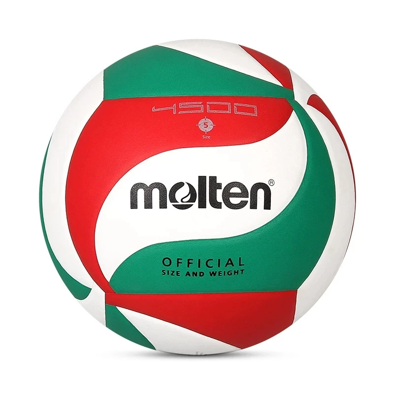 

Molten Volleyball High-quality PU Material Soft Wear-resistant Tight Air Nozzle Competition Indoor Outdoor Training Volleyball