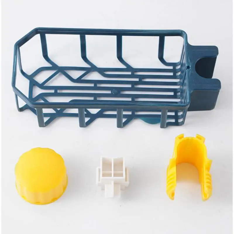 New Kitchen Sink Space Drain Rack Sponge Storage Faucet Storage Holder Soap Drainer Shelf Basket Organizer Kitchen Accessories
