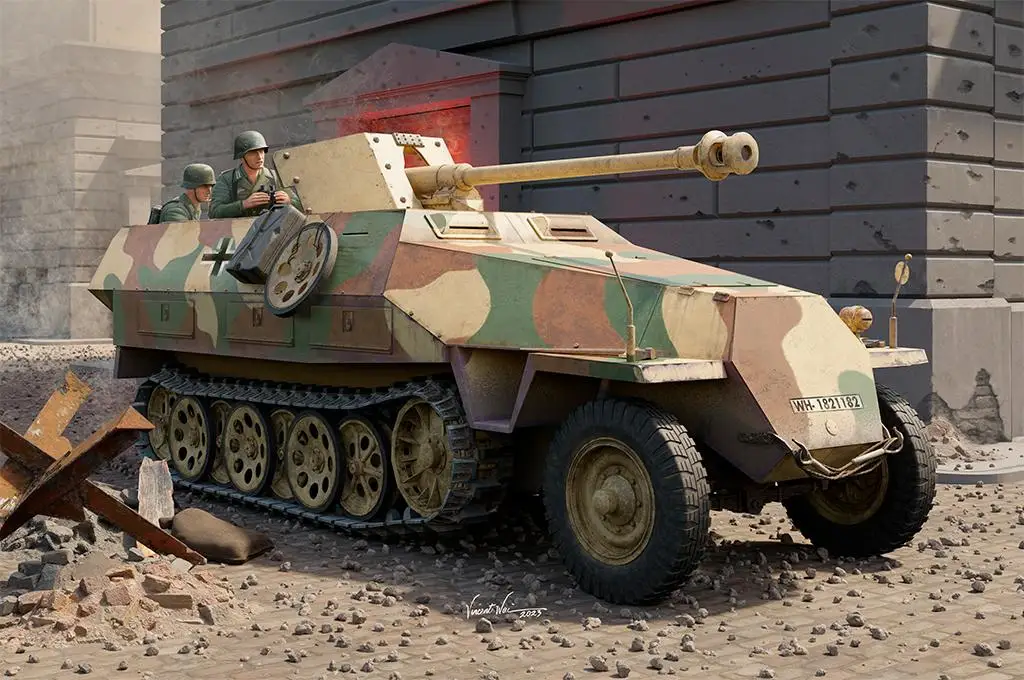 "Trumpeter-モデルキット00943,1:16スケール,sd kfz 251 22d 00943