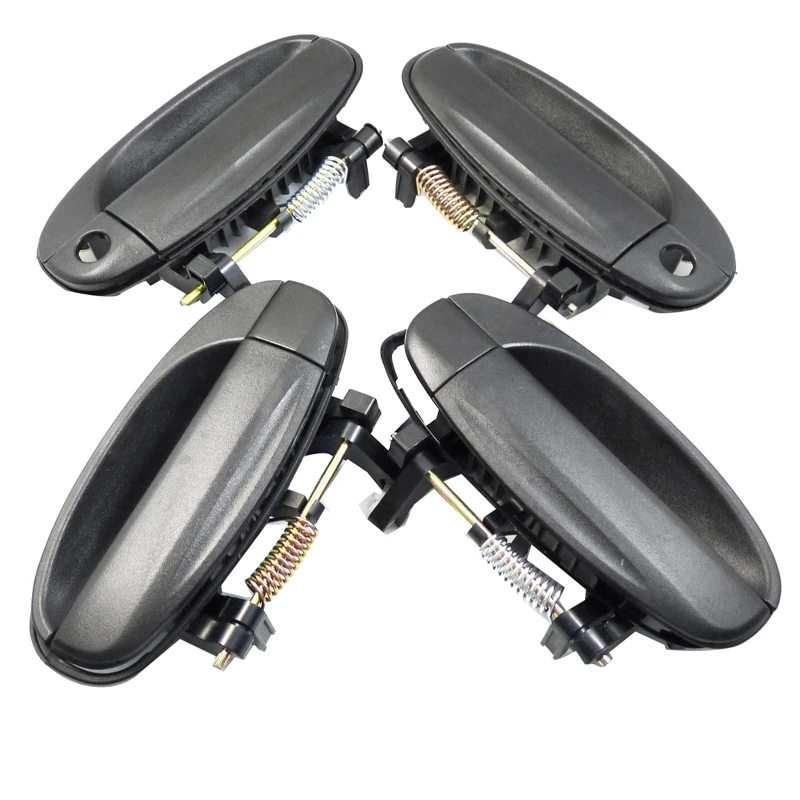 4PCS Front Rear Outside Exterior Door Handle Set For Chevrolet Aveo Aveo5 2004-2011 Pontiac G3 09-10 Parts 96541631 96541632