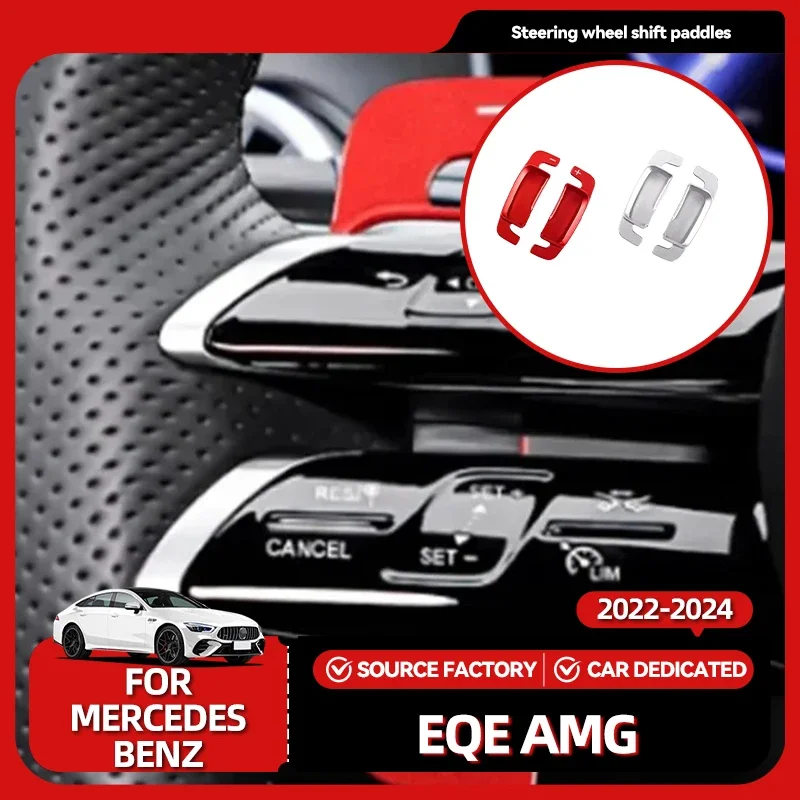 

Лидер продаж, алюминиевый автомобильный руль, рычаг переключения передач для Mercedes Benz EQE EQS EQE350 EQS450 AMG 2022-2024 Int