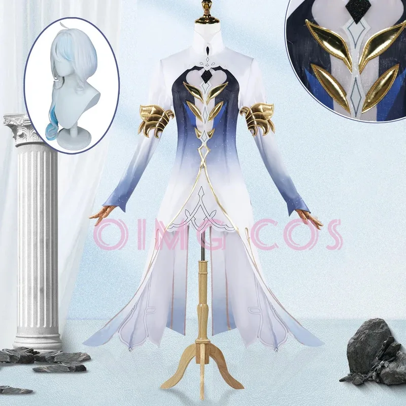 

Demon God Focalors Furina Cosplay Genshin Costume Impact Divine Attire Carnival Uniform Anime Halloween Masquerade Women Game