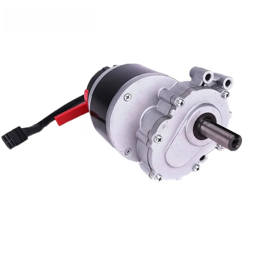 High torque electric wheelchair bicycle motor with handle bar electromagnetic brake