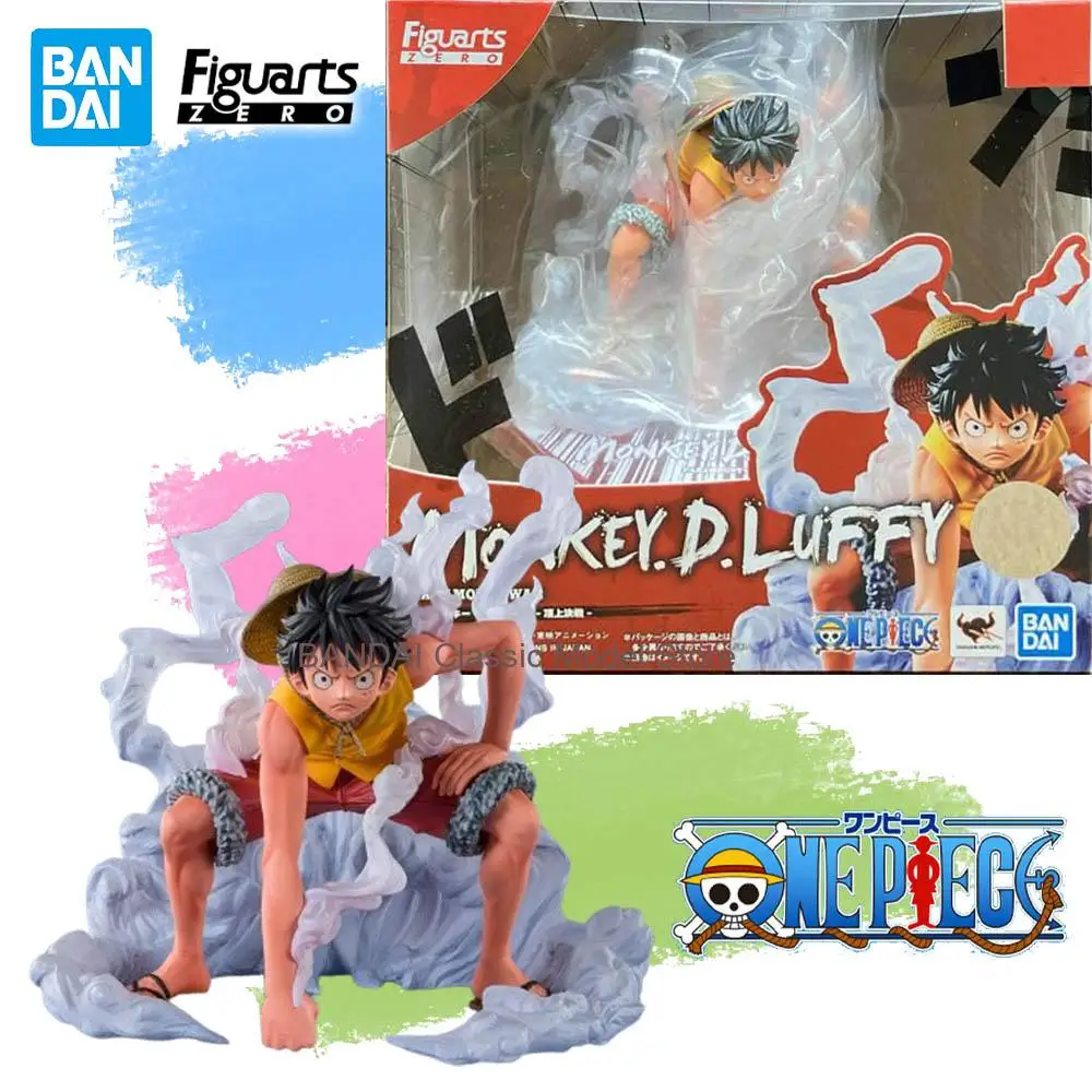 

В наличии Оригинальная фигурка BANDAI FiguartsZERO EXTRA BATTLE One Piece Summit War Monkey D. Luffy, модель аниме-персонажа, игрушка