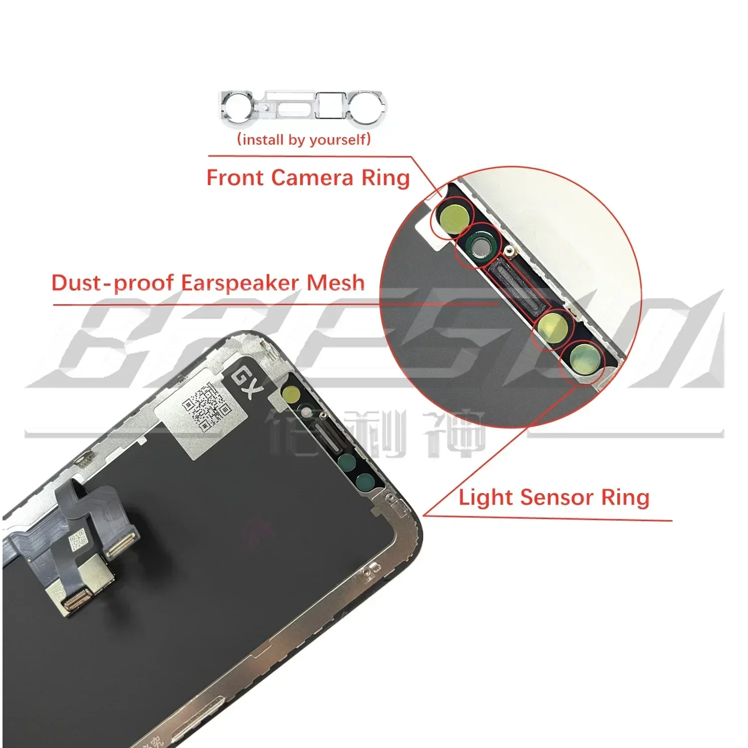 GX OLED LCD Display Digitizer Assembly For iphone X XS XR 11 XSMAX 11 Promax 12 Promax 13pro 14 OLED Screen