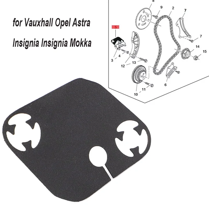 

Timing Chain Tensioner Gasket For Vauxhall Astra Insignia Mokka 1.6 Diesel MERIVA B, MOKKA / MOKKA X , TRAX , ZAFIRA TOURER C