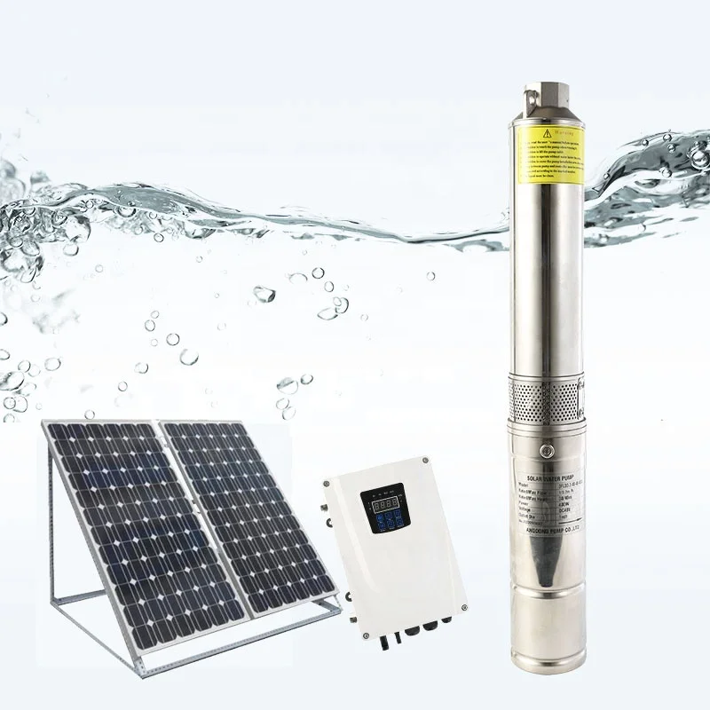 3 Inch Solar Submersible Water Pump Complete Kit For Agriculture Farm Irrigation