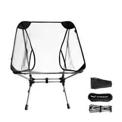 Factory OEM Ultralight Portable Camping Outdoor Folding Fishing Chair Mesh Aluminium Beach Falding Chair