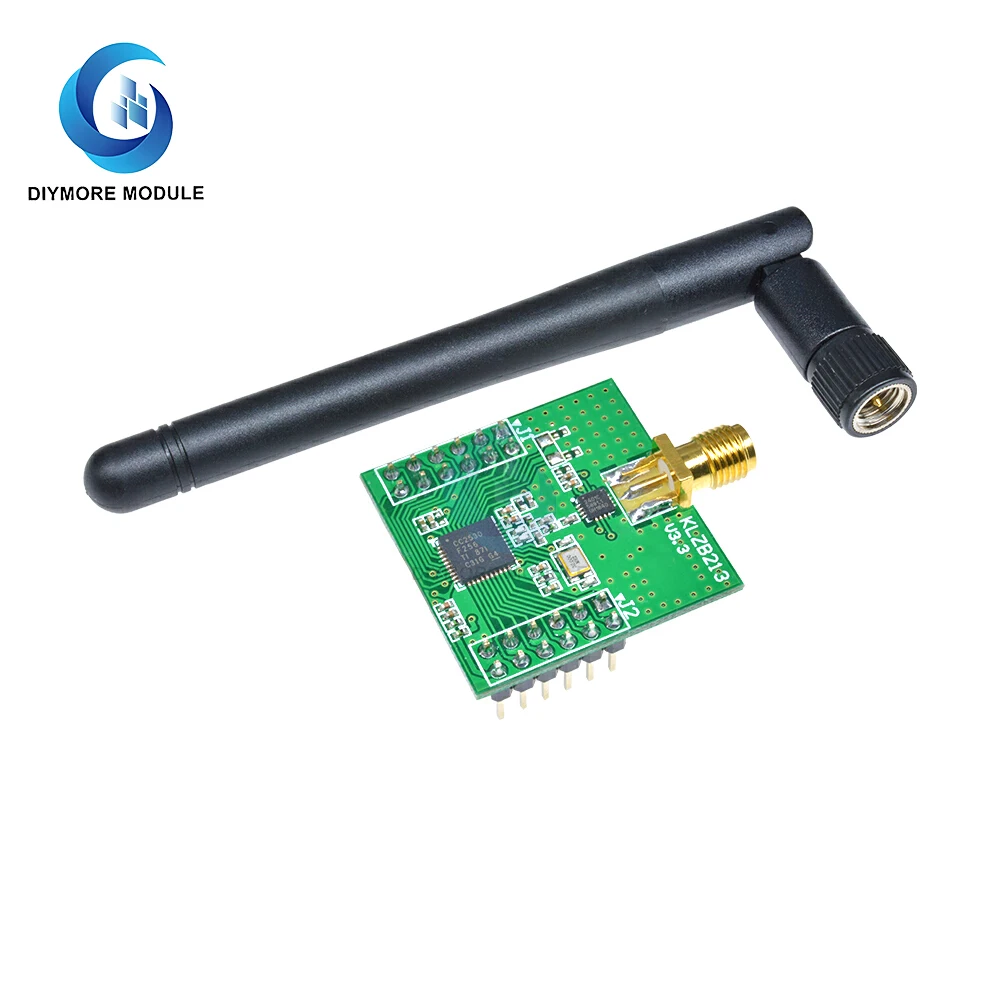 UART serieel naar Zigbee module CC2530 met antennestaaf