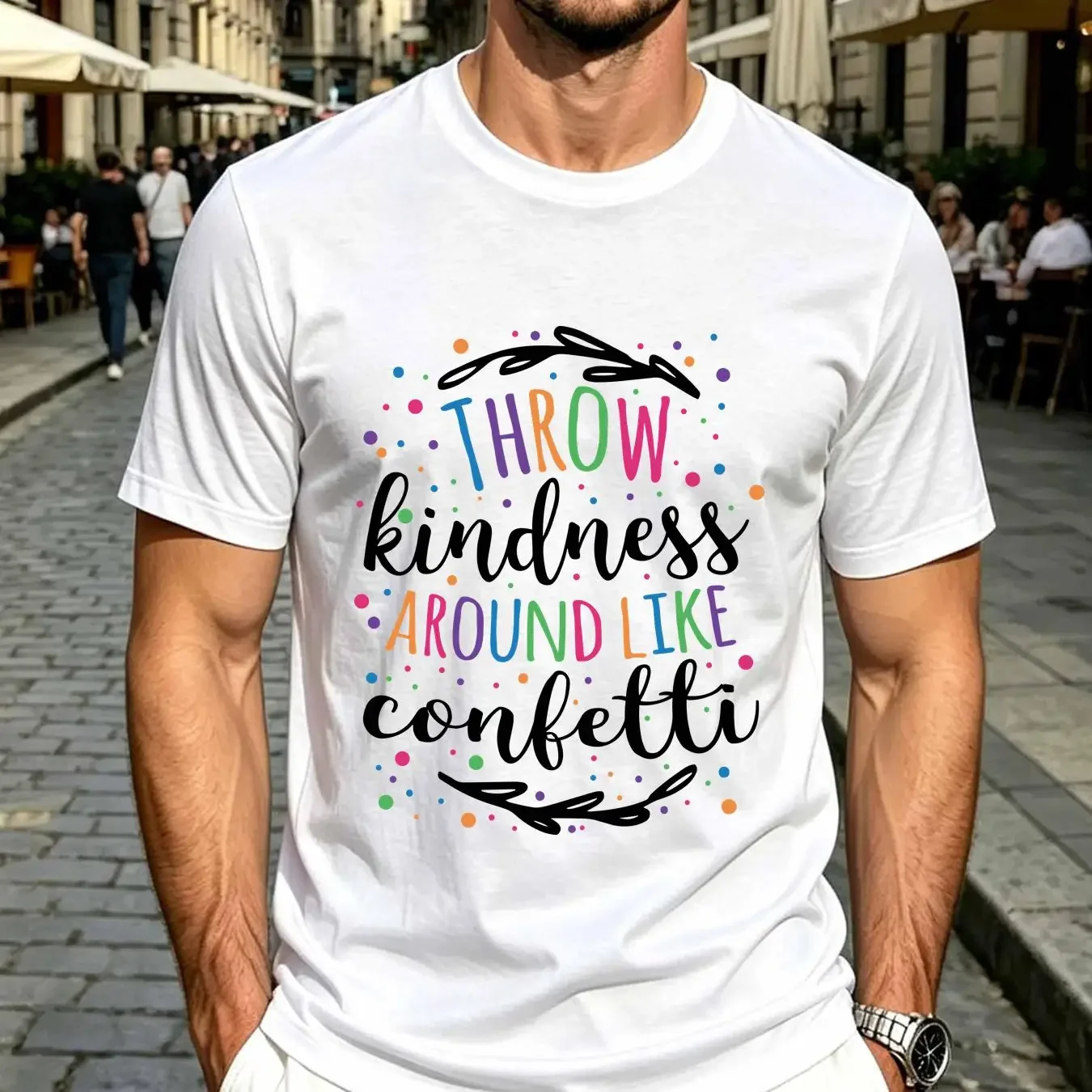 washed T Shirt Throw Kindness Around Like Confetti Cute Teacher Back to School Elementary Apparel Teach Love Inspire vintage