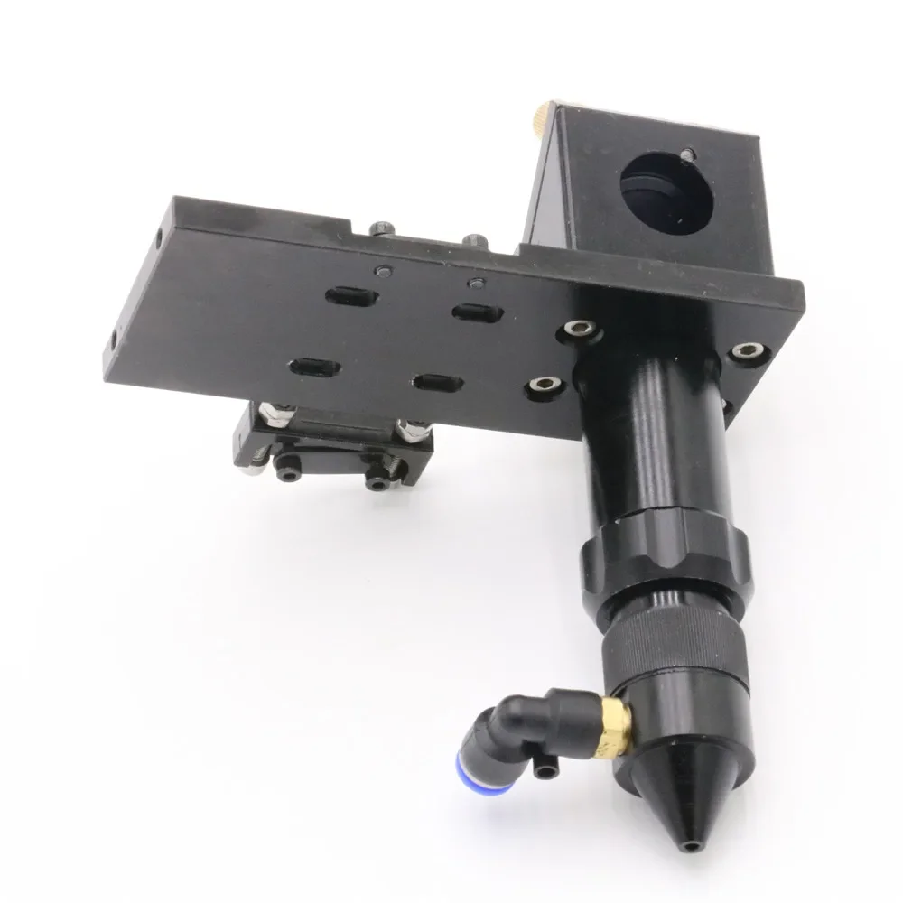 HAOJIAYI CO2 Laser Head for Focus Lens Dia.18 19 20 FL. 38.1 50.8 63.5 75 101.6 127mm & Mirror 25mm Mount for Laser Machine