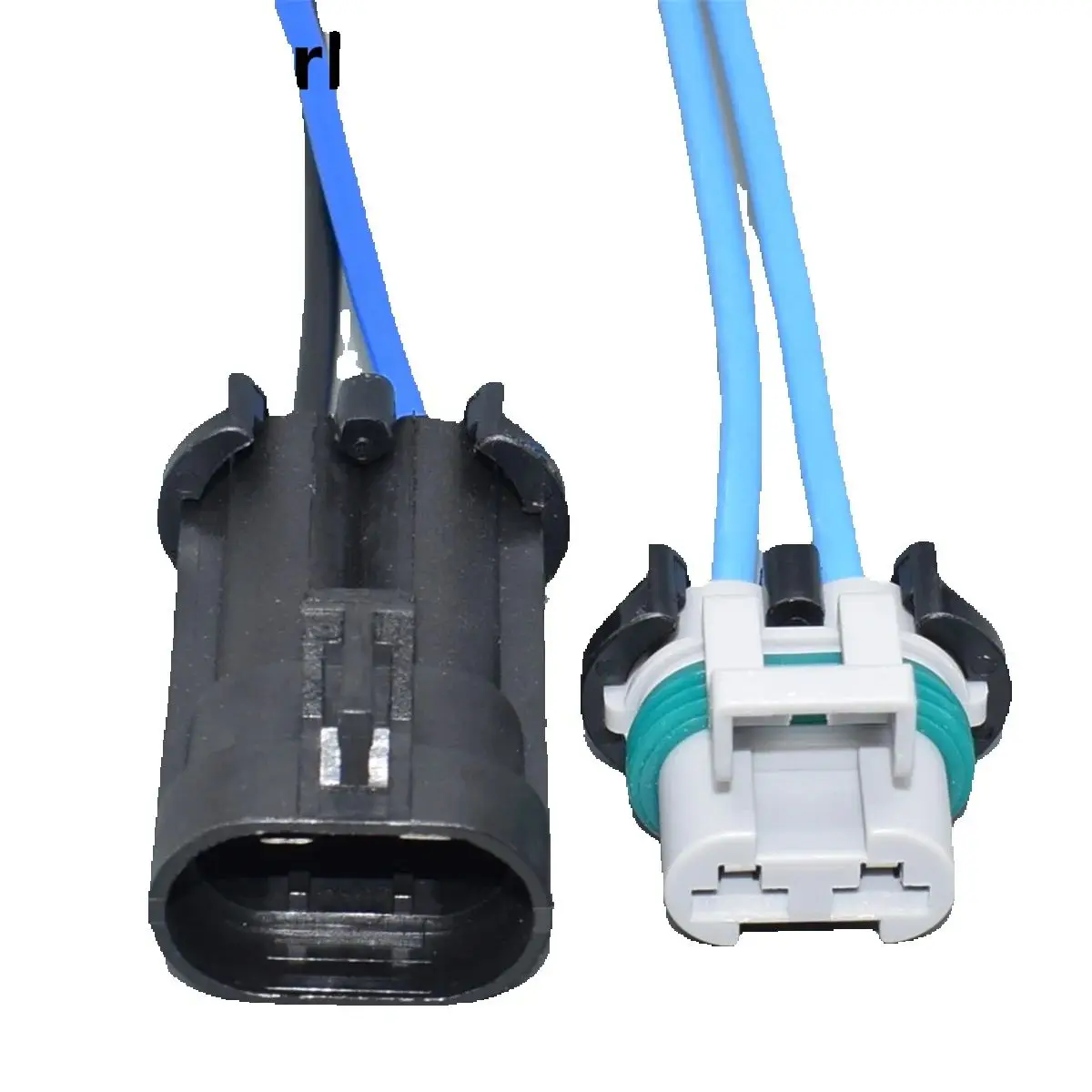 shhworldsea 2.8mm 2pin for Ford fan plug electronic fan plug headlamp plug power pump Connector wire harness 15363993 15363990