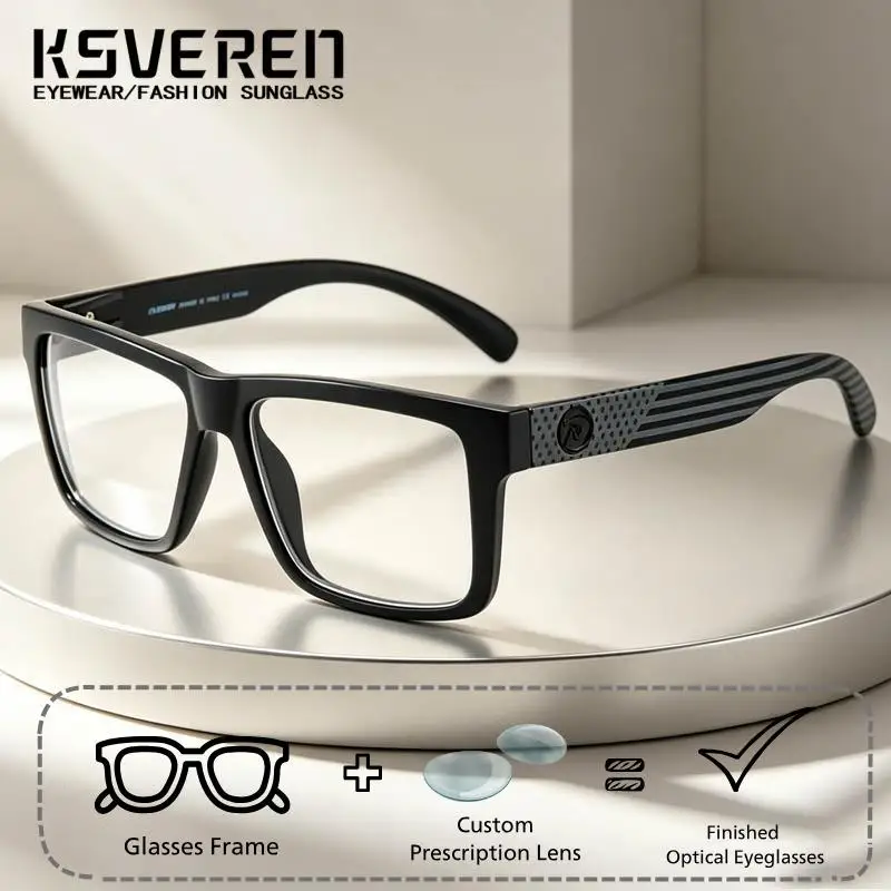 square-full-rim-prescription-eyewear-men-women-casual-sports-anti-blue-light-reading-glasses-custom-myopia-optical-lenses