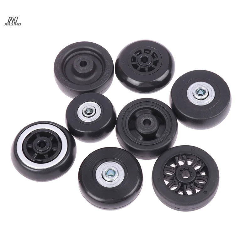 Plastic Travel Suitcase Wheels Repair Accessories Luggage Mute Wheel Travel Bag Suitcase Parts Axles Sliding Resistant Caster