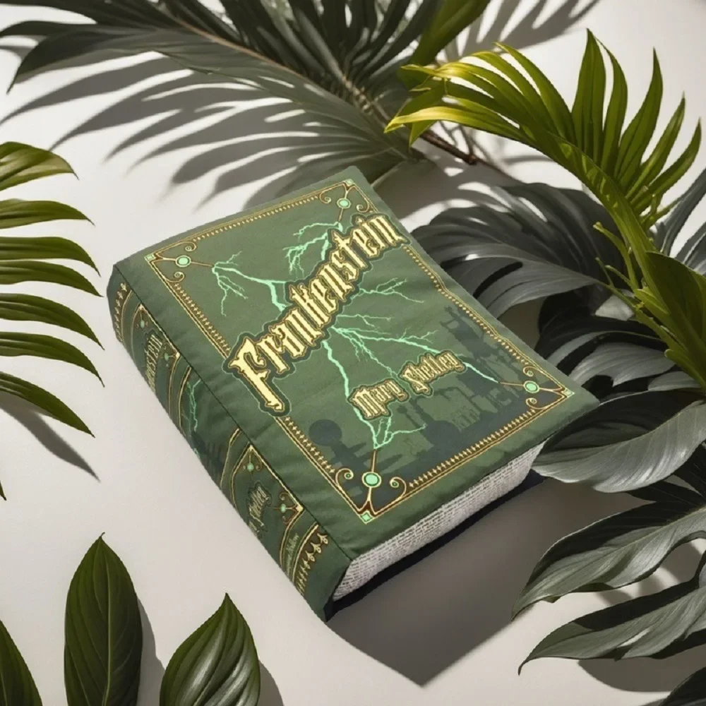 

Книга FRANKENSTEIN, плюшевая игрушка, мягкая плюшевая игрушка на Хэллоуин для детей, декор на Хэллоуин, кукла, мультяшные подарки, домашний декор 25 см