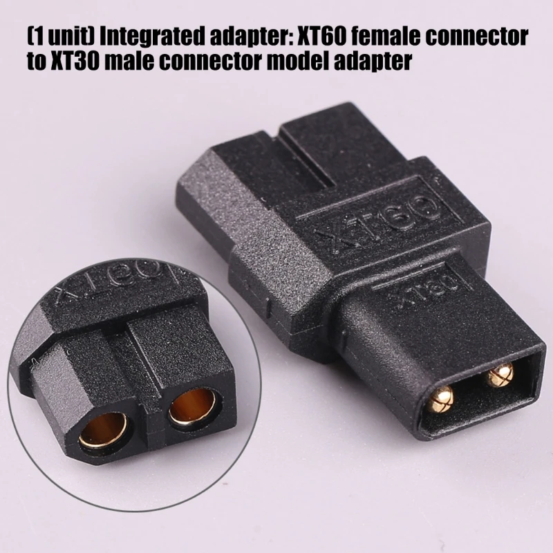 XT60 Female to XT30 Male Adapter Connector Suitable for Drones Car and Model Devices Battery Parts