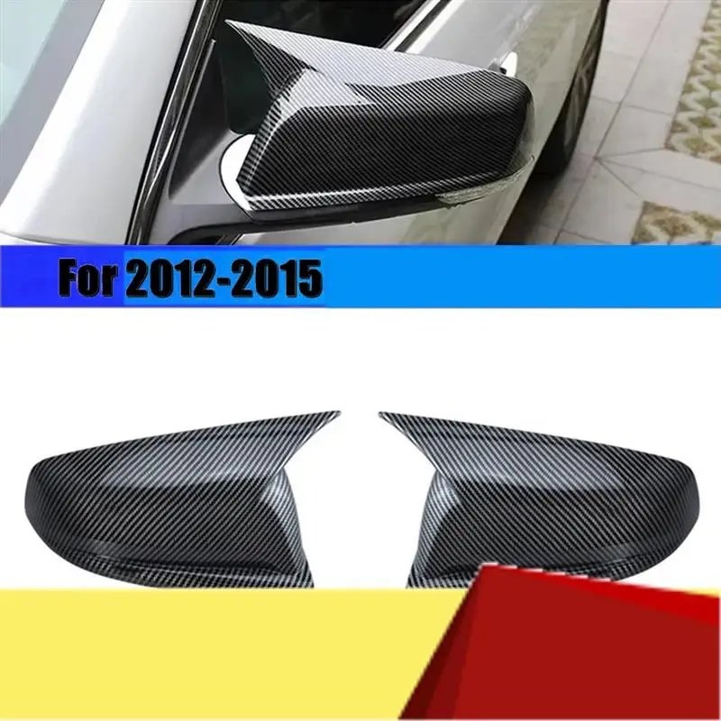 

Car Side Rearview Mirror Cover Housing Shell Trim ABS Sticker For Malibu 2012-2015 US-M53K