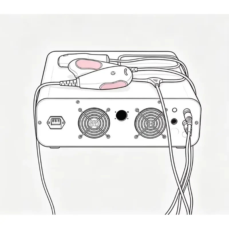 INDIBA Upgraded 448KHZ Tecar Therapy Machine - Pain Relief Rejuvenation High-Frequency Electrical
