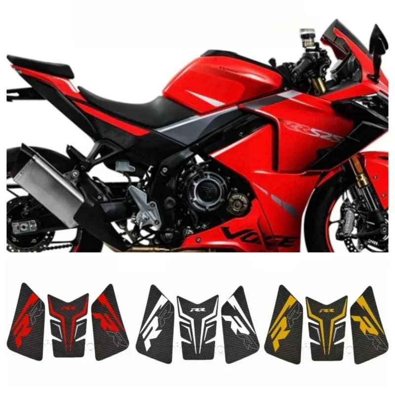 for Loncin Voge RR525 anti-wear fuel tank sticker fishbone sticker protective waterproof sticker modification