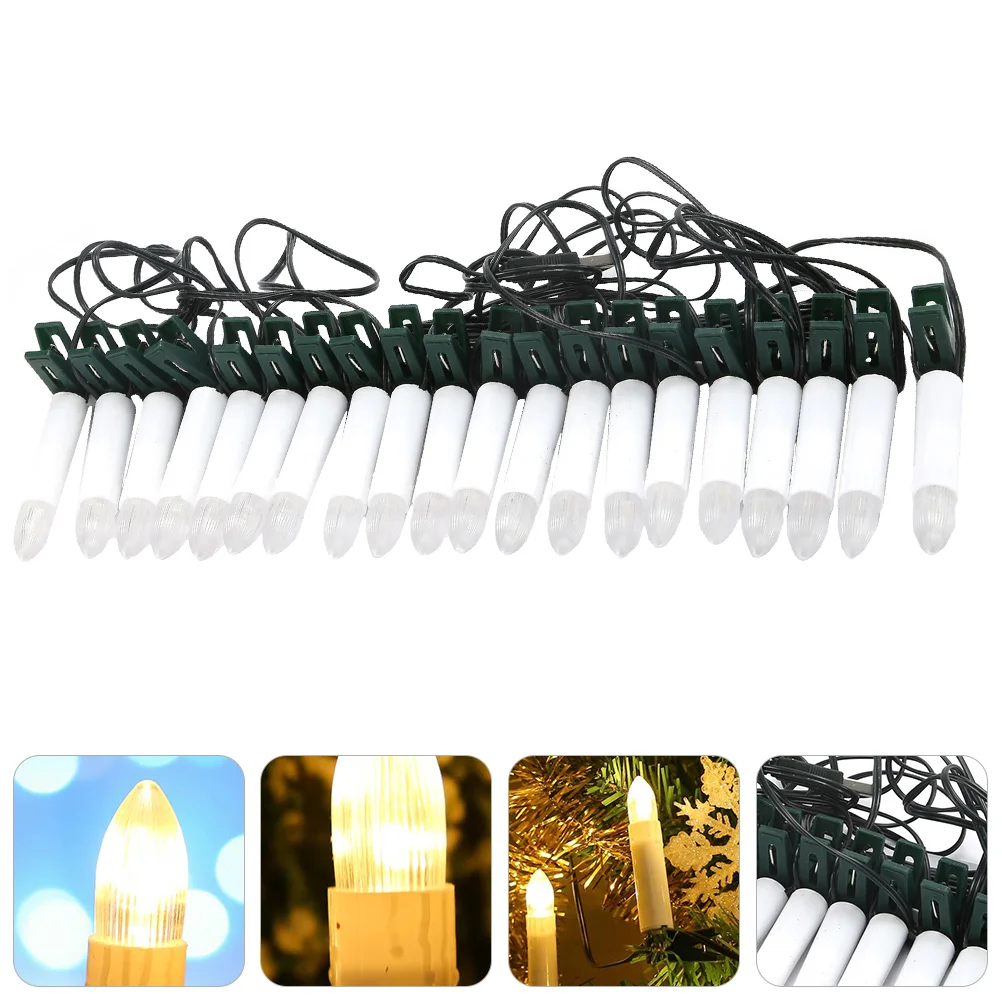 

Christmas Lights Decorative Warm USB Powered Lamp LED Accessories Indoor Party Decoration Copper Wire Plastic Prop