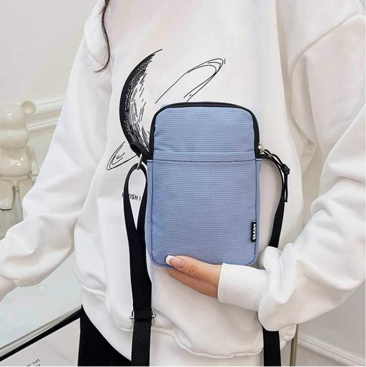 New Fashion Mobile Phone Bag Women's Messenger Bag All-match Mini Small Crossbody Bag Hanging Neck Coin Purse Vertical Handbag