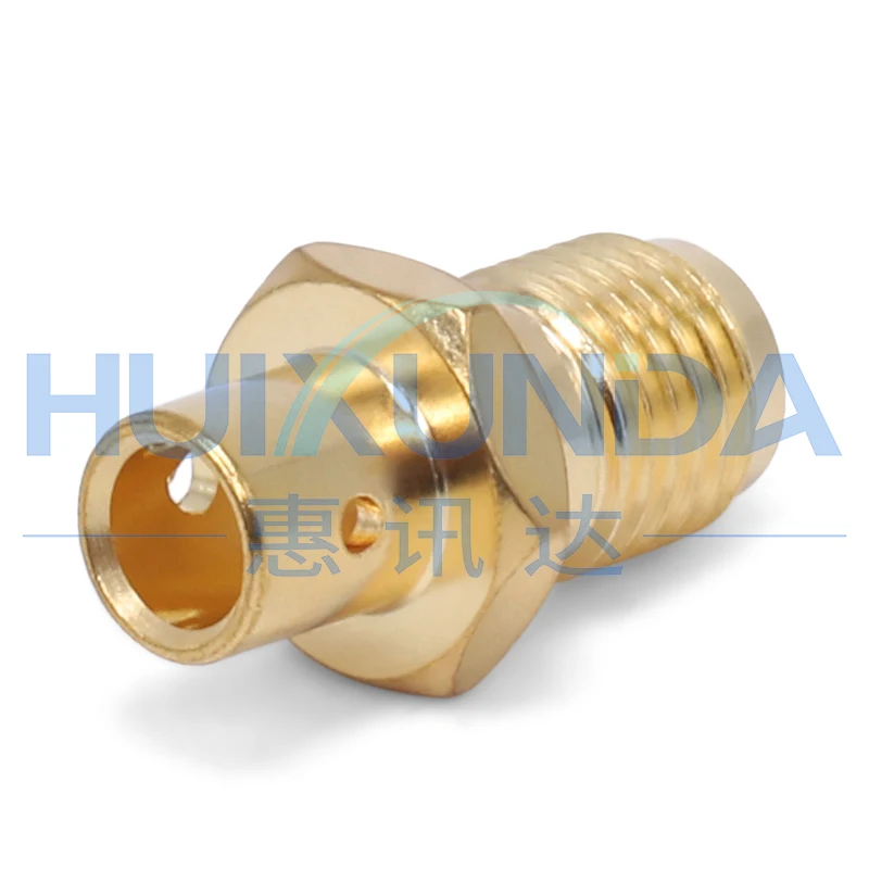 RPSMA-KB3 SMA female reverse pole external thread needle welding RG402/670-141 semi-flexible semi-steel wire connector
