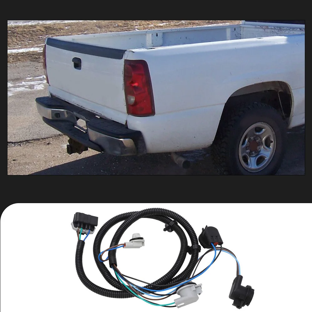 

For Chevrolet Silverado 1500HD Classic 2007 Left / Right Female Plug 5 Pins Taillight Wire Harness 16531401