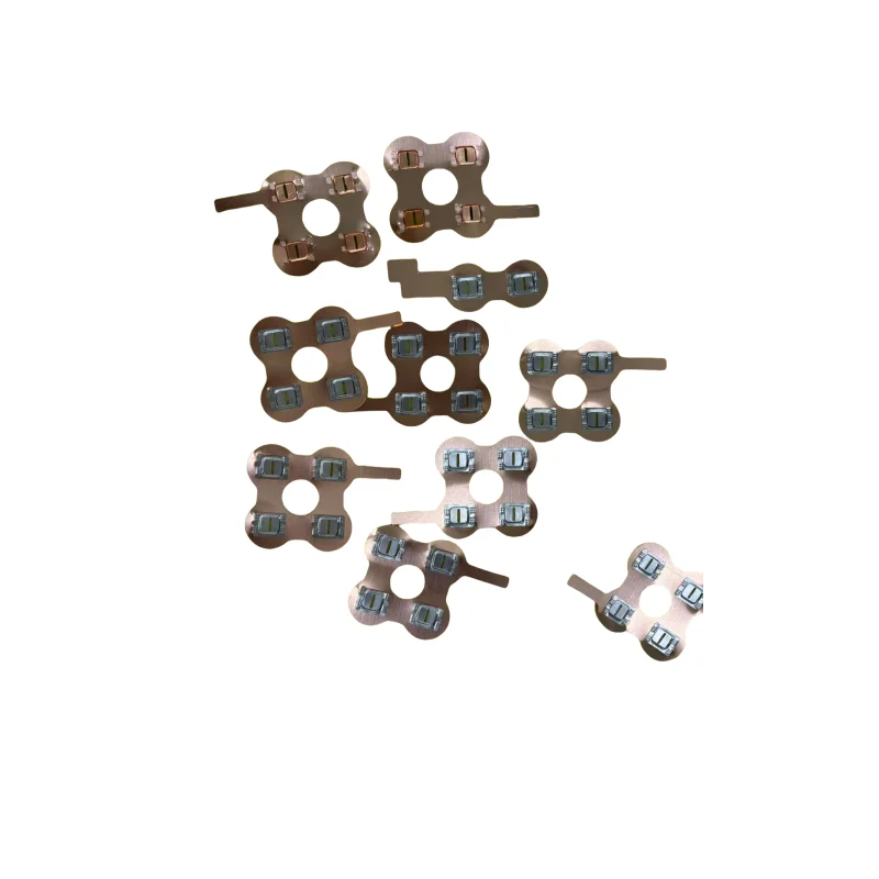 Power Tool Battery Copper-nickel Composite Bar 2*2P 1*2P Busbar 21700 Battery Nickel-copper  Drawing Custom Connection Piece