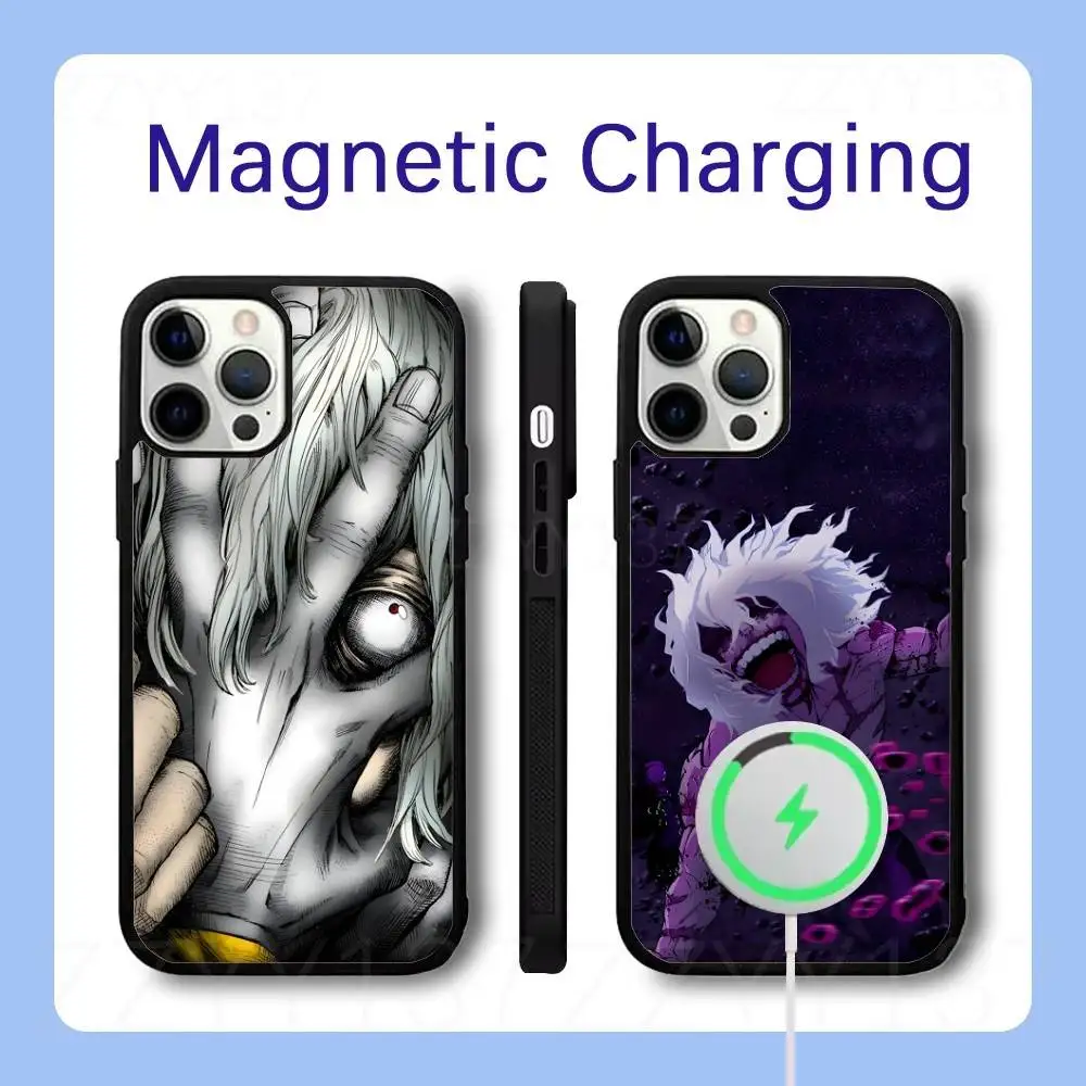 

Shigaraki My Hero Academia Phone Case For iPhone 17,16,15,14,13,12,11,Pro,Max,Plus,Air,Mini, Magsafe Magnetic Wireless Charging
