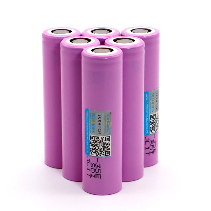 1-6 uds LiitoKala Lii-35E 3500mAh 18650 3,7 V batería recargable de iones de litio para linterna herramientas eléctricas linterna frontal