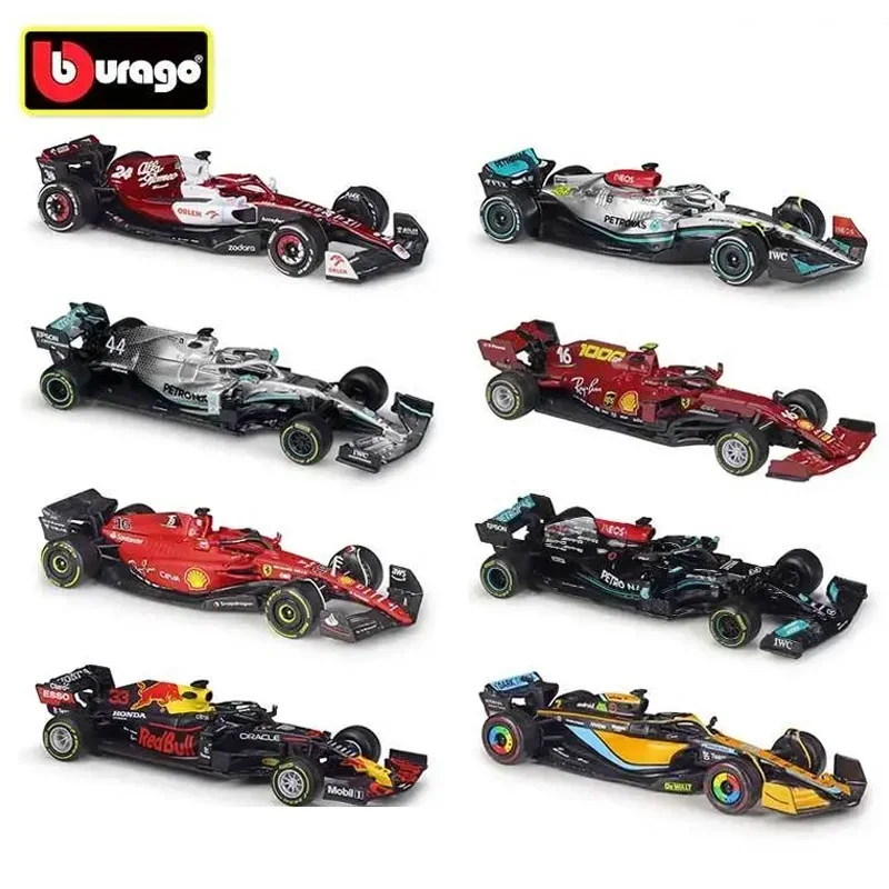 

Модель автомобиля Bburago 1:43 Mercedes W14 Red Bull RB19 Ferrari SF23 Alpine A523 Alfa C43 F1