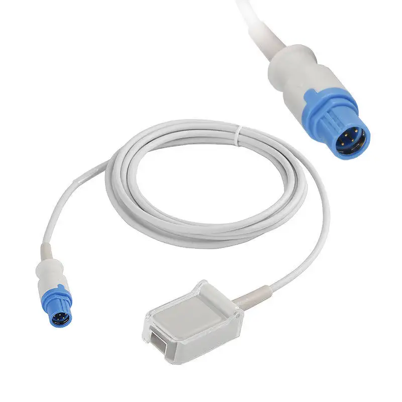 Compatible with ECG Monitors SpO2 Extension Cables and 7-pin DB9 Bloods Oxygen Adapter Cables