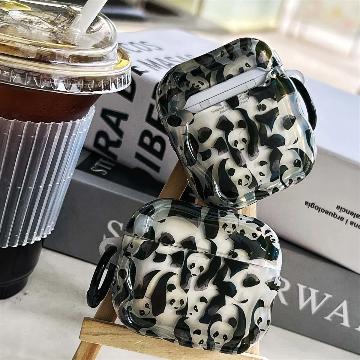 غطاء لسماعات AirPods 4 مع خطاف للفتيات والأولاد، حافظة براعم الأذن بتصميم حيوانات كرتونية لطيفة لأجهزة AirPods Pro 2/pro/3rd/2nd/1st