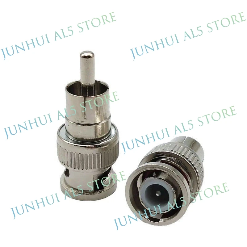 

2/5/10pcs BNC Male to RCA Male Plug Connector Adapter for CCTV Surveillance Camera video Balun Splitter Security System B5