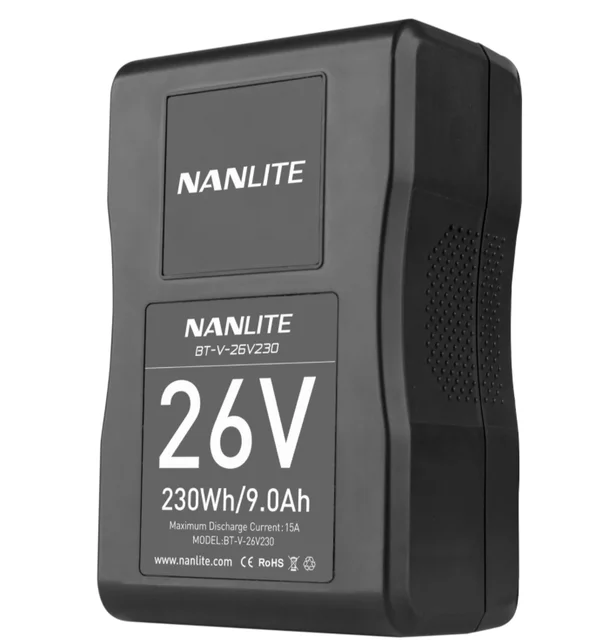 Nanguang Nanlite BT-VBC V-mount Battery 14.8V / 26V Adapter Charger For FZ 500 MixPanel 150/60 FZ 60/60B FZ 300/300B