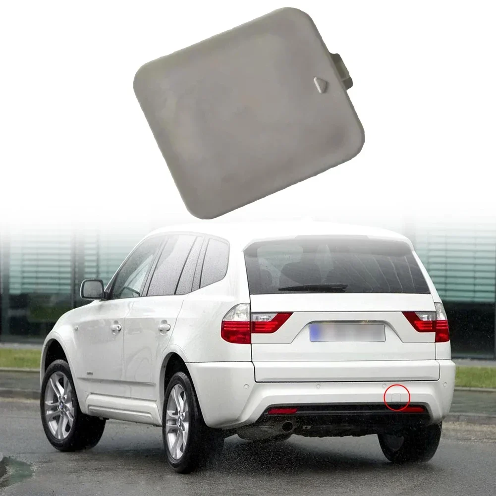 1PCS Car Rear Bumper Hook Tow Cap Cover For BMW X3 E83 2.5si  XDrive30i LCI 2007-2010 Part Number 51123423778 51-12-3-423-778