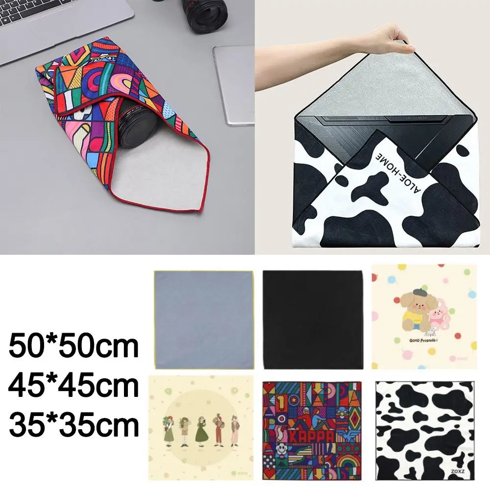 Reusable Camera Wrap Cloth Digital Computer Wrap Around Pouch Anti-scratch Lens Cloth Photographic Equipment Accessories